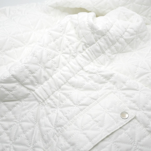 CHICO'S WEEKEND Quilted Front Zip Jacket Size CHICO'S 2 US L - Picture 8 of 10